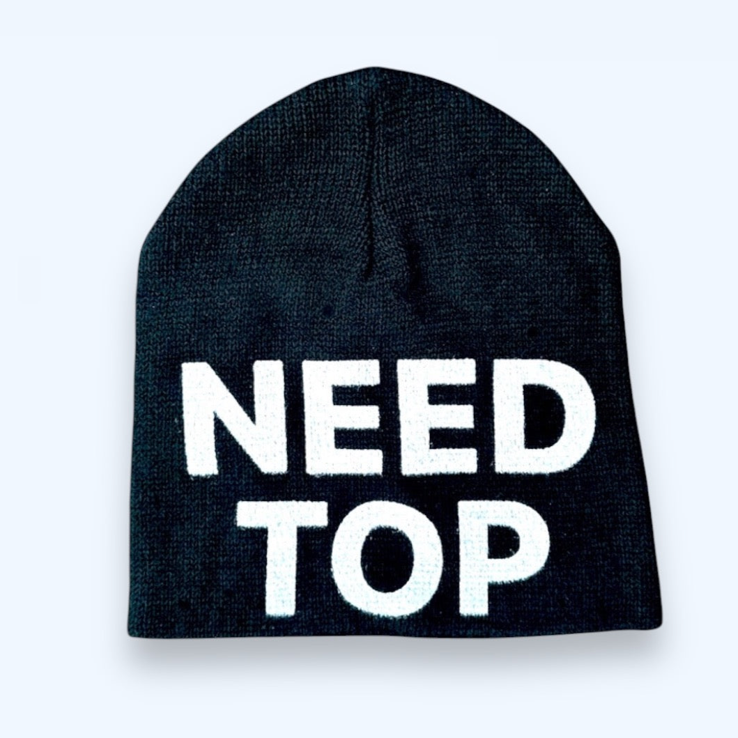 NEED TOP BEANIE (BLACK)