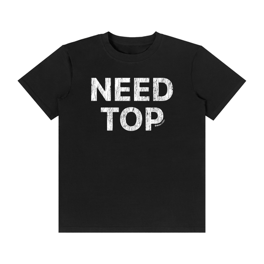 Classic Nee Top T-Shirt (BLACK)