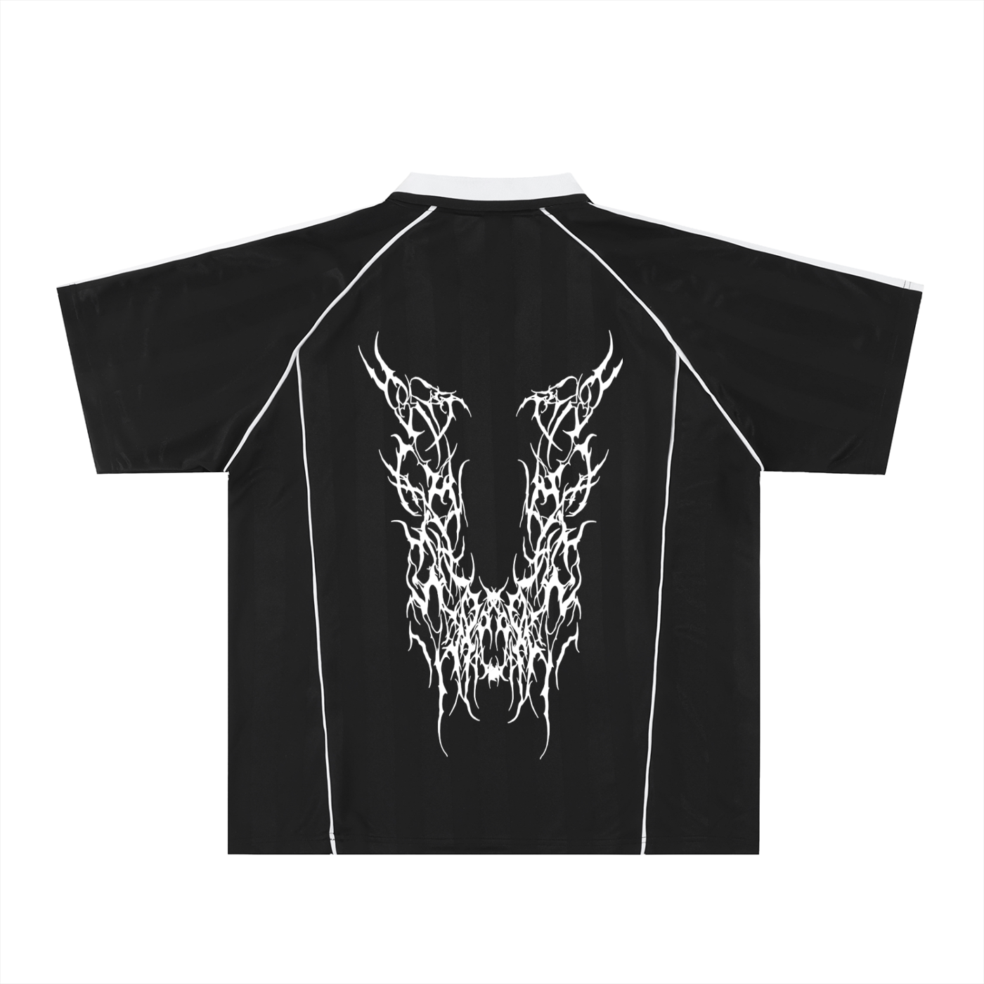Shadow Stripe Collared Soccer Jersey