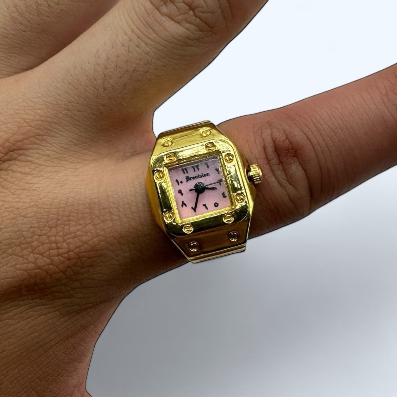 Watch Ring (GOLD SQUARE)