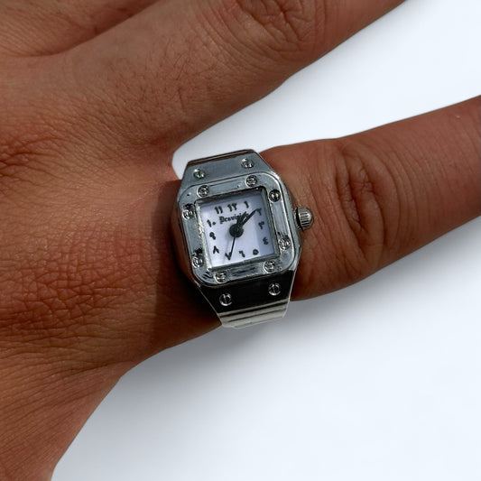 Watch Ring (SILVER SQUARE)